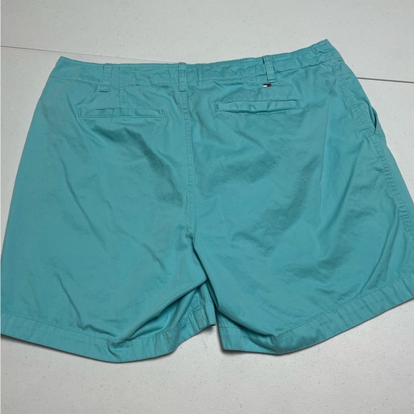 Tommy Hilfiger Women's Teal Shorts - Picture 3 of 9